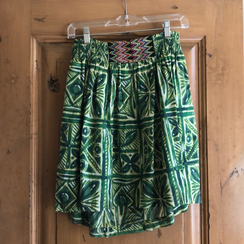 Anthropologie / Vanessa Virginia Printed Skirt